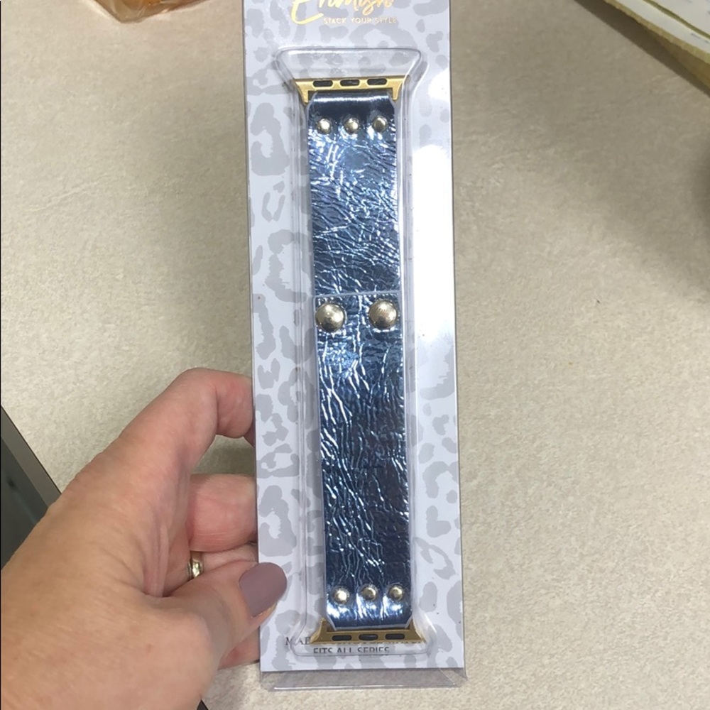 Erimish light blue watch band